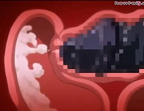 もうこんなのいやぁぁぁッ！真っ黒デカマラに連続レイプされるエロアニメ動画