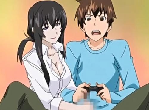 出るの？出ちゃうのッ♥友達のお姉ちゃんにゲームの最中にヌかれちゃうエロアニメ動画