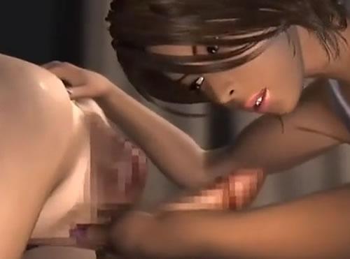 ＜＜逆レイプ＞＞四つん這いで手コキ責めされながらアナル指入れしてくる痴女のエロアニメ動画