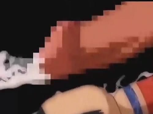 おまんこにこけしでアナルには生おちんちんの二本差しが大好き～～エロアニメ動画