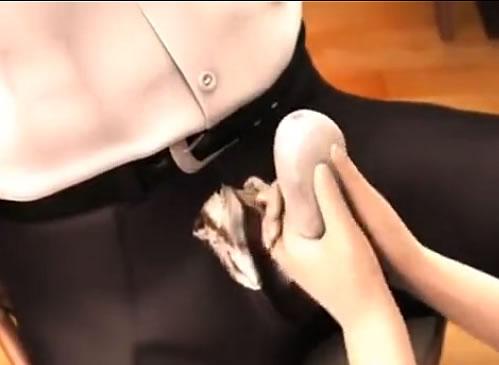 ＜＜3D美少女＞＞激カワなカフェ店員さんにザーメンミルクをヌかれるエロアニメ動画
