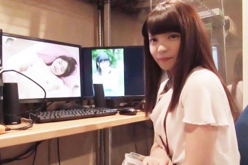 〚SOD女子社員〛新人OLさんの童顔美人が社内で噂になるほどの超照れ屋。メチャクチャ赤面しながら手コキさせてみたｗｗ