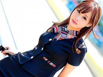 〚外国人とはヤリまくり！〛日本の男とセックスするため自らハメ撮り希望してきたガチ痴女キャビンアテンダントがAVデビュー❤