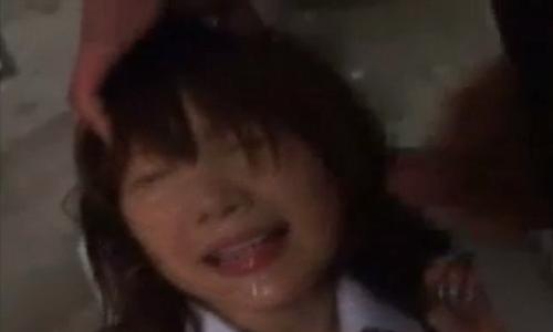 【女子高生】制服女子高生をトイレで肉便器にしてドロドロザーメンまみれにしたったｗｗ【ぶっかけレイプ】