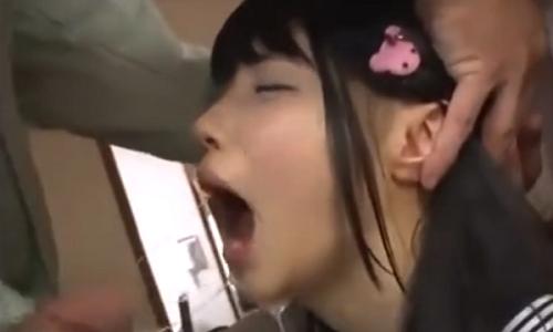 【白咲碧】一人でお留守番していた幼気なロリ少女を無理矢理しゃぶらせてレイプする【陵辱レイプ】