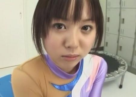 【葉山潤子】新体操の練習中に写真部が撮らせてくれとやって来て…要求がどんどんHになりフェラチオ抜きさせられたJK。