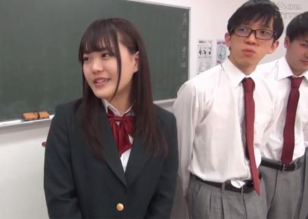 【水卜麻衣奈】どきどきエロミッション！授業中先生にバレずにセックス出来たら10万、さらに中出しで20万貰えるｗ