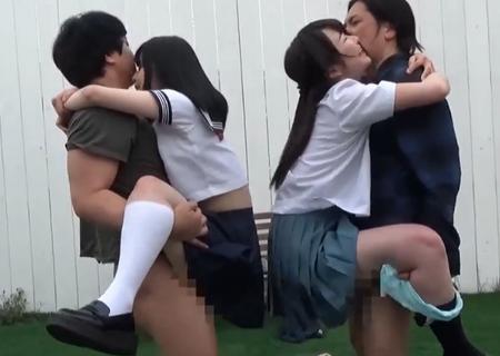 【姫川ゆうな 矢澤美々】仲良し家族がバーベキューがてら娘を交換してSEX！でもやっぱ娘のマンコの方が気持ちええなｗ