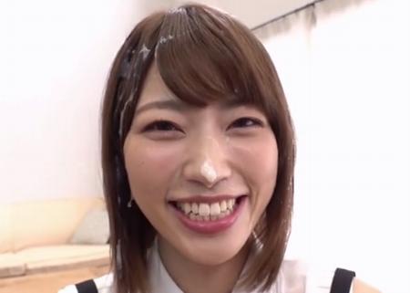 【市川まさみ】臭く汚いザーメンをぶっかけられながら笑顔で楽しいお話をしてくれます。性格の良い子ですねぇｗ