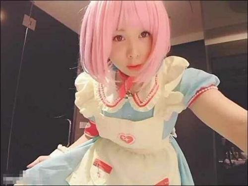 「あぁん！あんあん！」夢〇りあむコスプレイヤー巨尻ドマゾお嬢様がパンティに電マ突っ込みオナニー！ライブチャット