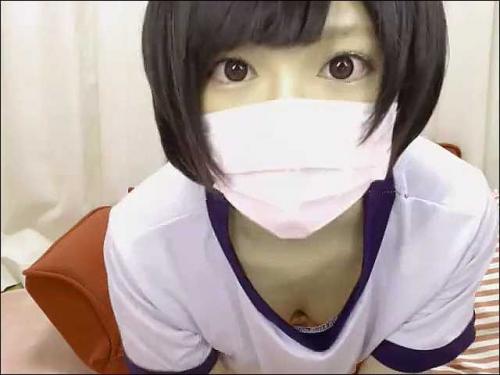 【ライブチャット】「オナニー見たいの？」ブルマからハミパンしまくり体操服美少女がエロ配信！