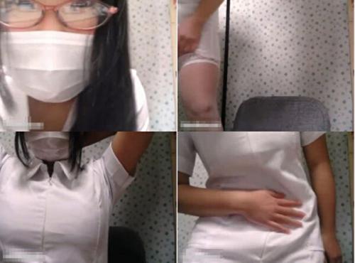 【ライブチャット】「パッツンパッツン言うなよぉｗ」医大スケベ美少女が自宅でナース服姿で発情エロ配信！