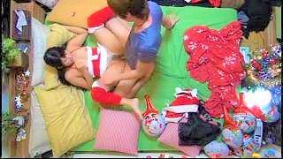 【クリスマス×ナンパ】クリスマスの夜にサンタコスの女の子をナンパして家に連れ込んでイチャイチャエッチ♡