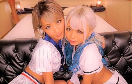 【AIKA 丸山れおな】金が欲しい割り切り巨乳エロビッチとパイパンロリ巨乳の女子高生が金持ちオヤジと円光中出しセックス❤