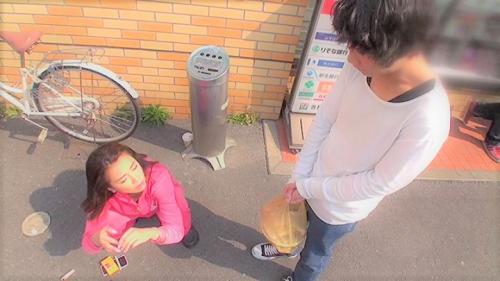 【松本メイ】「ふざけんな...いっ...いっちゃう！」巨乳黒ギャルヤンキーと生挿入中出しSEX！