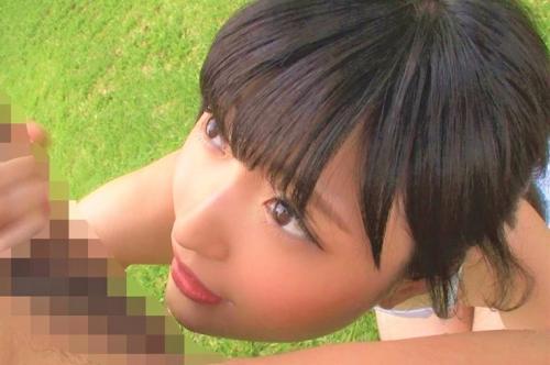 【北野のぞみ】淫乱巨乳痴女JKが海浜でちょい悪男子達とぐしょ濡れSEX！