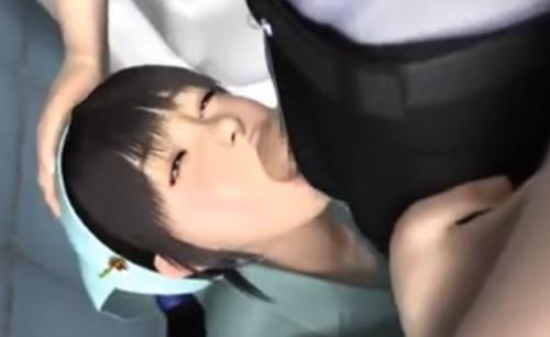 お掃除のアルバイト中男子トイレを掃除していたら男性がやってきてちんぽのお掃除させられちゃう女の子【ただいま お掃除中】
