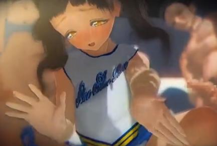 パイパンロリチアリーダーが男たちの玩具にされちゃう