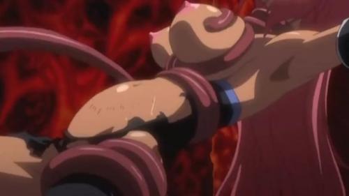 魔獣が女の子をレイプする♡逆らったら触手で拘束してイキ地獄♡