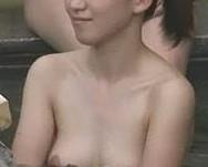 【盗撮 ＪＤ】くっそエロい爆乳女子大生の全裸姿をじっくり堪能♪【露天風呂 覗き】