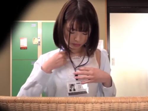 ＜SOD女子社員＞『タオル一枚男湯入ってみませんか？』新人OLが羞恥ミッションに挑戦！！全身リップから濃厚フェラ抜き♡