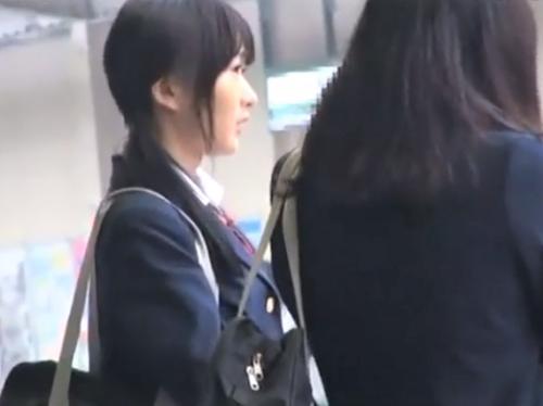 ＜JKレイプ＞黒髪清楚な制服少女をタゲって満員電車痴漢！デカチンで無理やり犯す絶叫号泣の大量潮吹き×無許可中出しレイプ