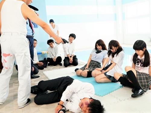 ＜JKレイプ＞殺人レイパーが学園を違法占拠し監禁拘束！！無理やり犯す鬼畜の輪姦乱交×集団レイプ強姦凌辱♥＜エロドラマ＞