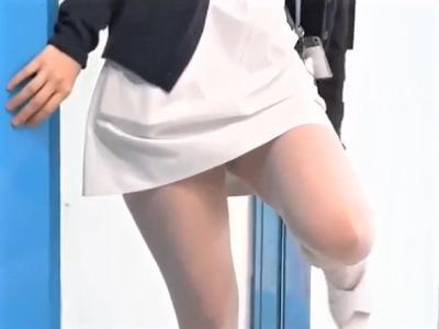 ＜素人ナンパ＞”中イキ”不能フニャチン男児のお悩み解決！白パンストナースがキツマンで導く生ハメ中出しセックス♥＜MM号＞