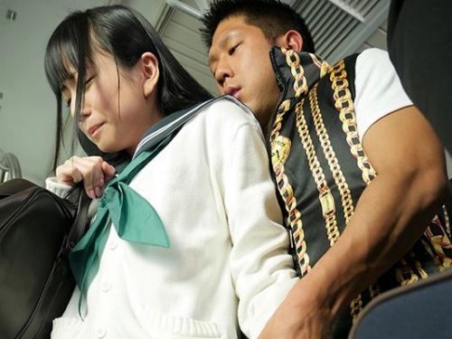 ＜JKレイプ＞気弱な女子校生をタゲって満員電車痴漢…トイレに連れ込み声我慢×イキ我慢の痙攣ハードセックス♡＜エロ動画＞