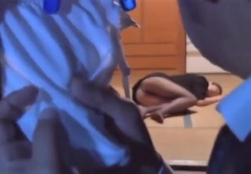 ＜人妻レイプ＞泥酔×昏睡した人妻熟女のパンチラに発情する義兄…黒パンスト脱がせて大量潮吹き×中出しレイプ♡＜エロドラマ＞