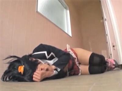 ＜膣内射精＞”アニコス”レイヤーを襲う鬼畜レイパー！公衆トイレで中二病ヒロインを無理やり種付け中出しレイプ♥＜強姦凌辱＞
