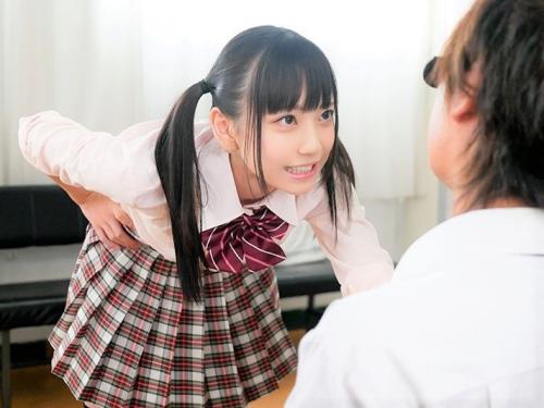 『乳首ビンビンで超ウケるｗｗ』小悪魔ビッチな美少女JKがM男教師を誘惑挑発！！痴女責めバッコリ乳首舐め手コキいじめ♡