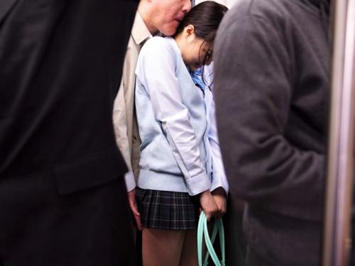 ＜JKレイプ＞（誰か、助けて…ッ）声我慢×イキ我慢のサイレント痴漢！気弱な美少女アイドルを凌辱する羞恥のハードファック♥