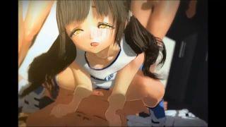 ＜3DCG＞ロリカワ美少女がおちんぽ挿入で感じまくり！！