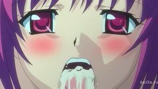 可愛い女の子が高速ピストされてお口いっぱいザーメン射精♡