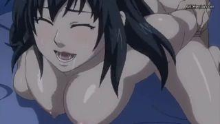 美しい女性がバックで突かれて悶絶♡