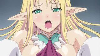【エルフ】すっげー可愛いエルフ娘をバックで突きまくり