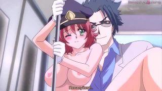 痴漢ライセンスをもった男により電車内が乱交騒ぎに！女の子同士で...