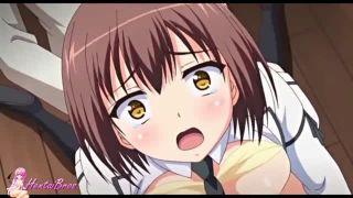 めちゃかわの女の子がバックで突かれて悶絶♡