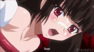 ぱっつん美少女が触手に拘束されエッチなことされまくる！！