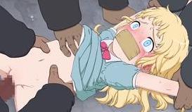 不良たちが美少女ロリを捕まえてレイプ！未開発マンコに中出し！