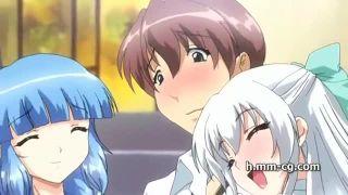 両手に美少女を抱えエッチな事しまくり！！