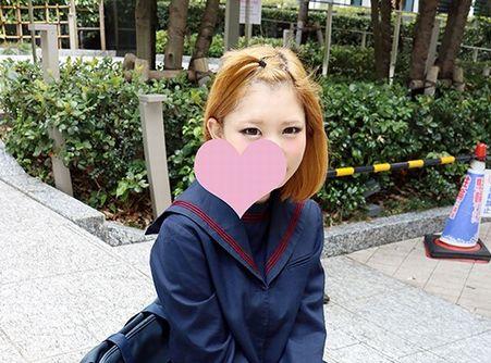 ≪女子校生／ナンパ≫ロリ可愛くて生意気な金髪ヤンキーギャルをホテルに連れ込み、ツルマンに膣内射精かましたハメ撮り動画