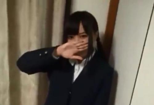 ≪JK円光／個人流出≫黒髪清楚な女子校生の未熟なエッチの一部始終ハメ撮り映像が顔出し羞恥拡散【女子高生／黒歴史】