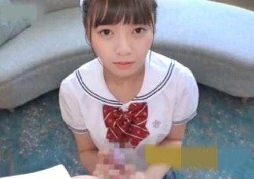 【アイドル、激カワ】「妖精なんですか？！」JKコスの若干乳輪の黒い桃尻の奇跡の美女とセックス！ラストはお口で精子を抜き取り！