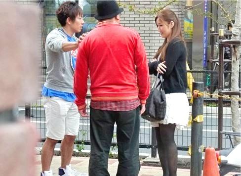 【熟女ナンパ】スレンダーなおばさんをしみけんたちがナンパして不倫セックス！