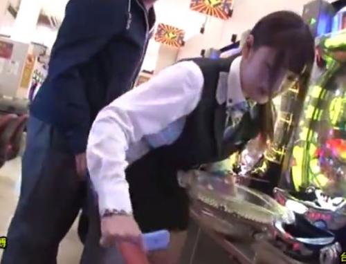 【パチンコ店員、レイプ】負けた腹いせにホールレディを犯そうとするDQN！巨乳でデカ尻のムッチリ従業員が狙われた！