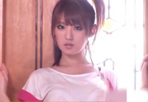 【天海つばさ】「んん・・ごっくん。」スレンダー美乳のギャルにフェラ抜きしてもらって精子を飲んでもらう瞬間がコレ。