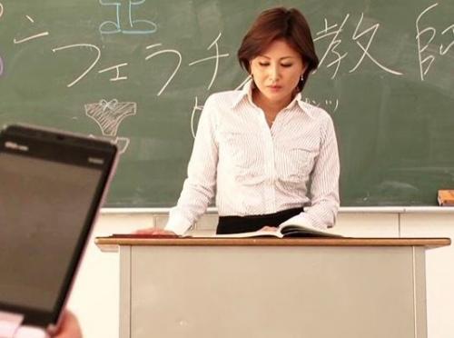 【桐岡さつき】スレンダー美魔女教師が生徒を叱ったことがきっかけで陵辱レイプ！若きチンポに犯されまくり！