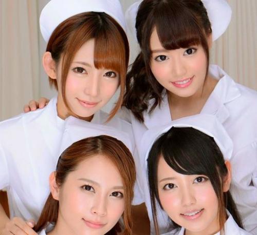 【痴女】病院のコスプレナースがパンチラしすぎて見放題ｗドスケベなお尻にボクのチンポは破裂寸前！